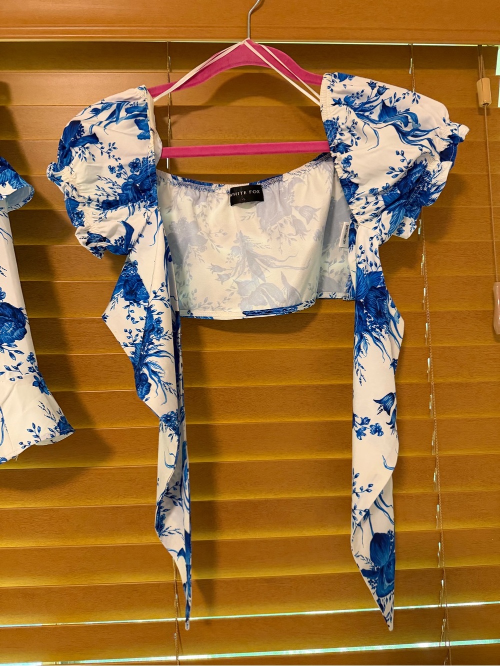 Whitefox Blue & White Floral Two-Piece Set - Picture 7 of 13